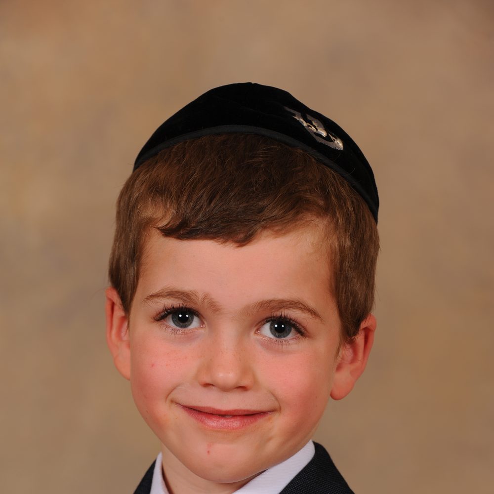 Shloimy as a young boy